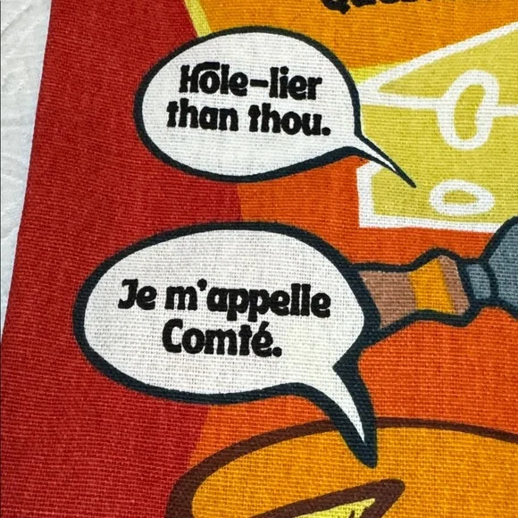 Trader Joe's Red Cheese Experience Tote Bag - Picture 3 of 7